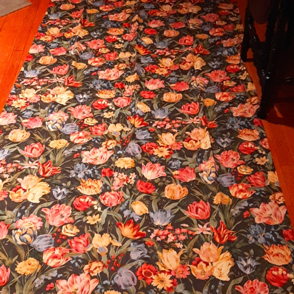 Tulip Floral Curtains.